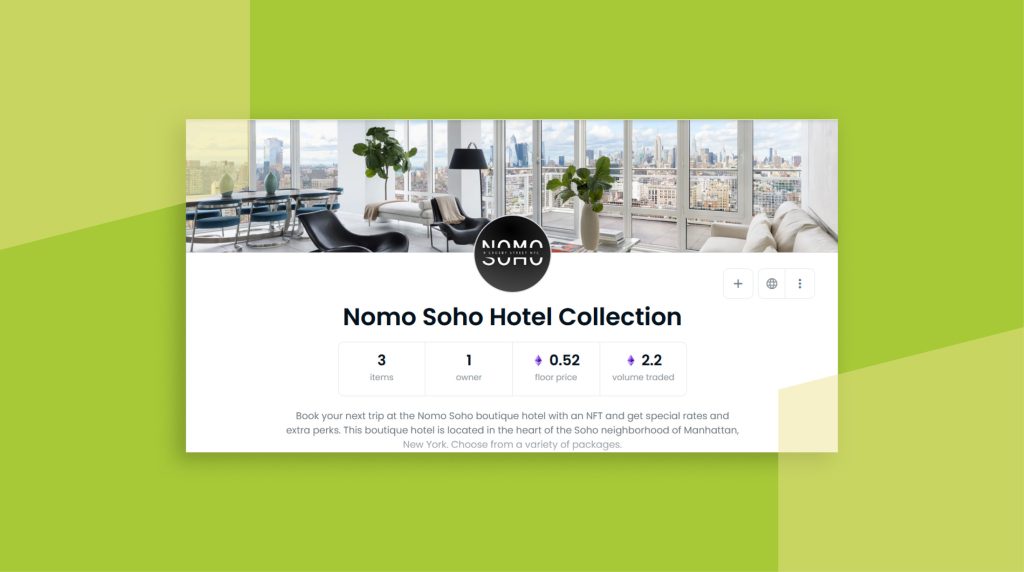 Готелі планують використовувати NFT для бронювання номерів