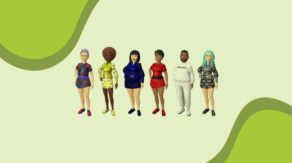 Аватарів Meta можна одягнути в одяг українського стартапу DressX