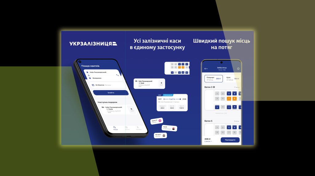 Укрзалізниця у партнерстві з Mastercard запустила власний мобільний застосунок