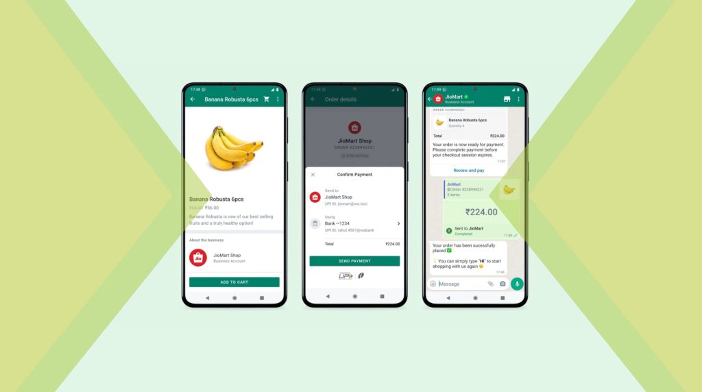 Meta вперше запускає покупки в WhatsApp