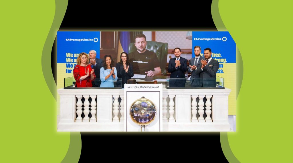 Україна презентувала платформу залучення іноземних інвестицій Advantage Ukraine на відкритті торгів Нью-Йоркської біржі