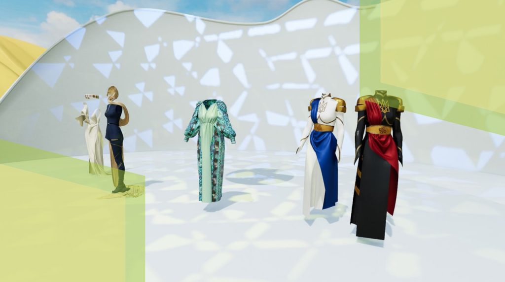 Українські дизайнери презентують цифрові колекції одягу в метавсесвіті на арт-ярмарці в Парижі