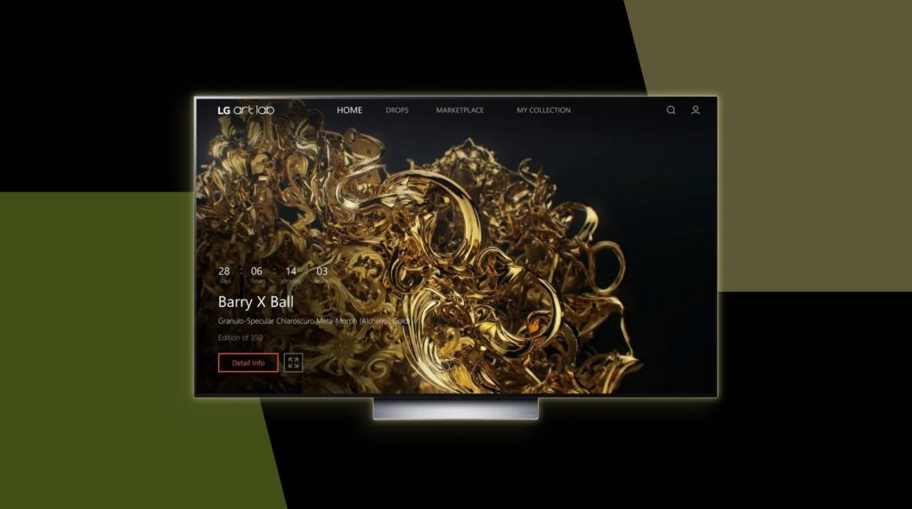 LG Electronics запускає платформу для торгівлі NFT на смарт-телевізорах