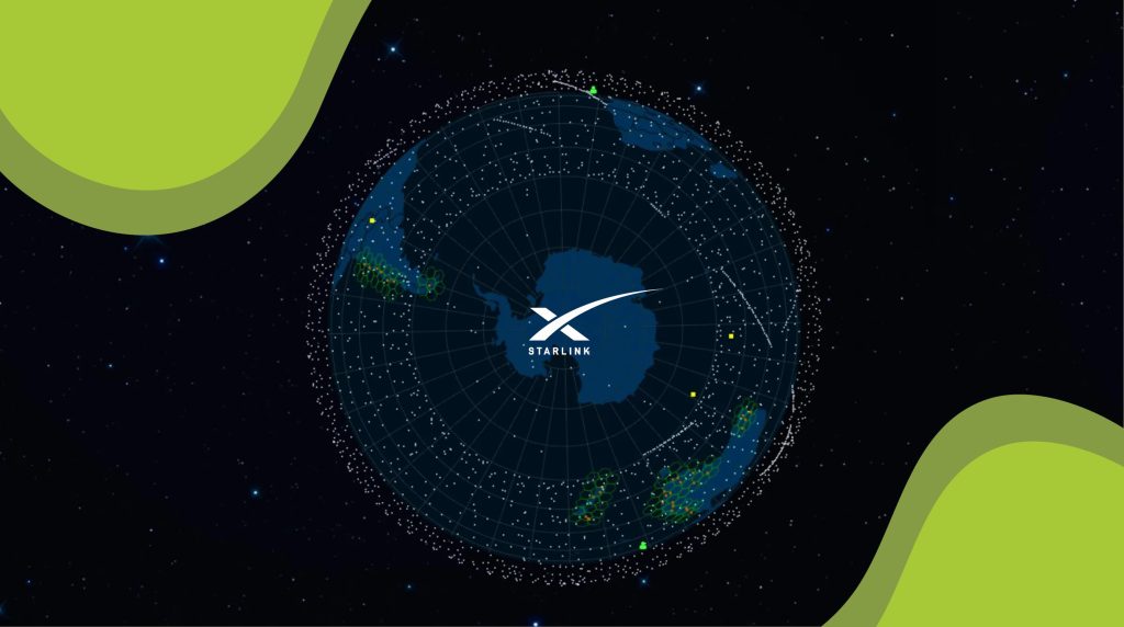 Starlink тестують в Антарктиді