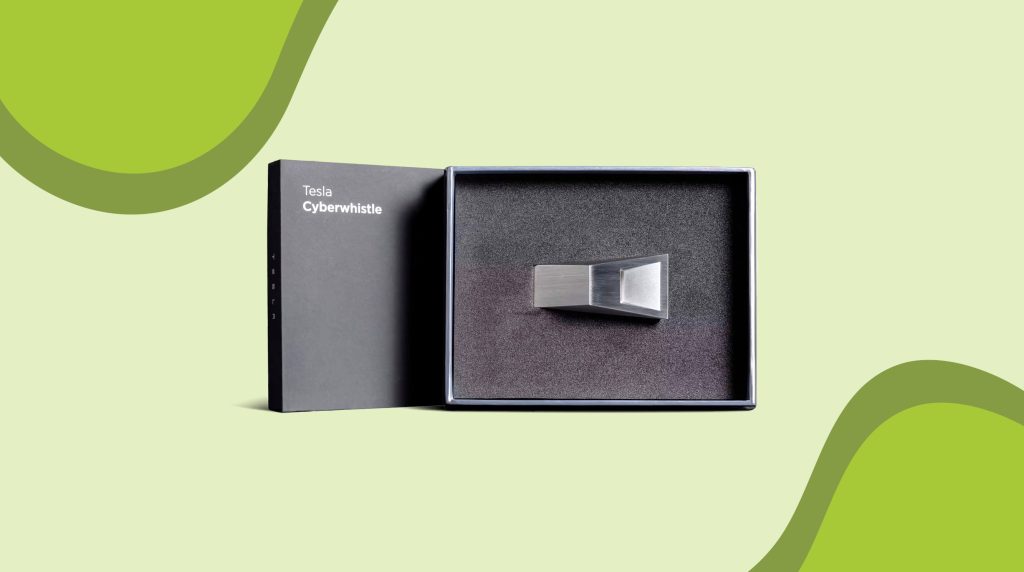 Tesla продала колекційний “кіберсвисток” за Dogecoin