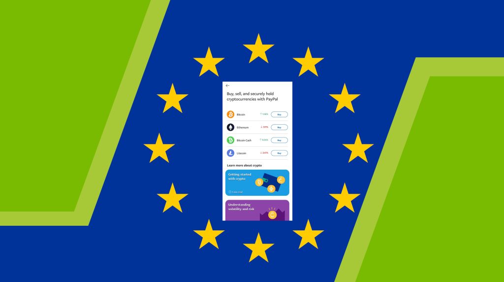 PayPal готується до запуску свого криптовалютного сервісу в ЄС