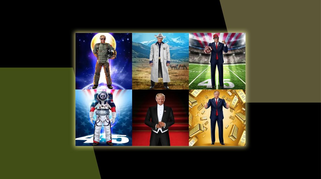 Дональд Трамп випустив власну колекцію NFT-токенів