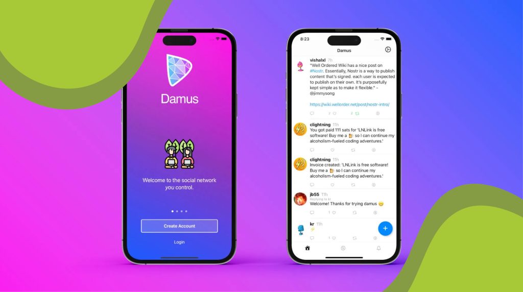 Застосунок Damus залишається в AppStore: там перемістили посилання на криптодонати з постів у профілі користувачів