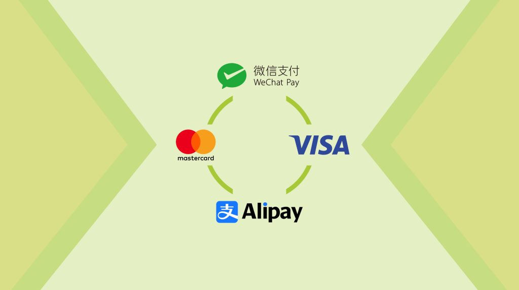 В найбільших платіжних застосунках Китаю стане доступним використання Visa та Mastercard