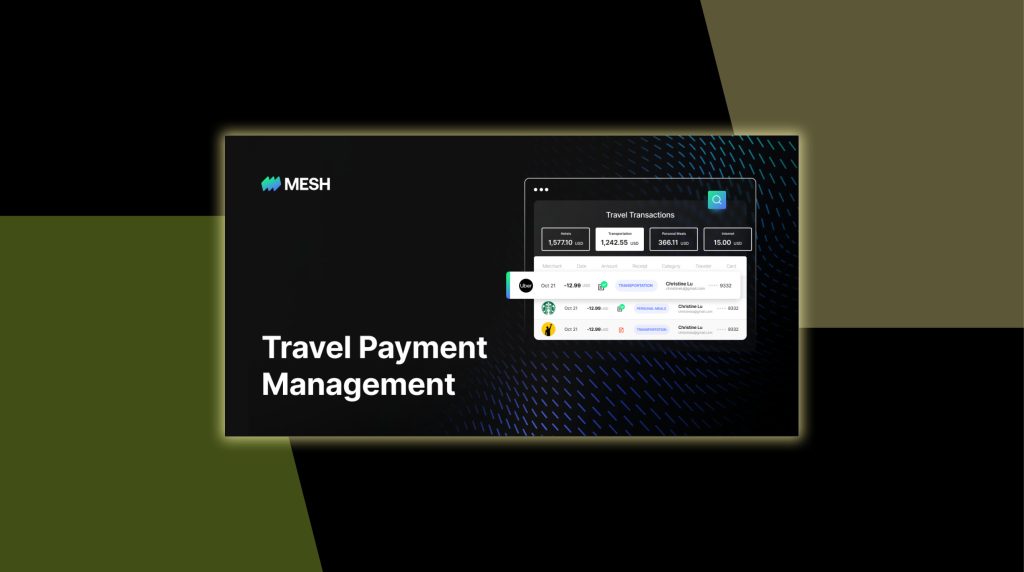 Mesh Payments створили сервіс для керування фінансування відряджень